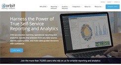 Desktop Screenshot of orbitanalytics.com