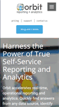 Mobile Screenshot of orbitanalytics.com